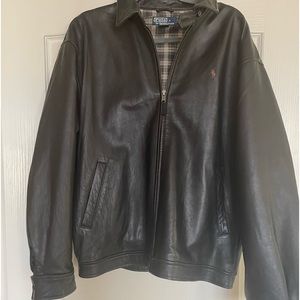 Ralph Lauren Polo Men's Leather Coat